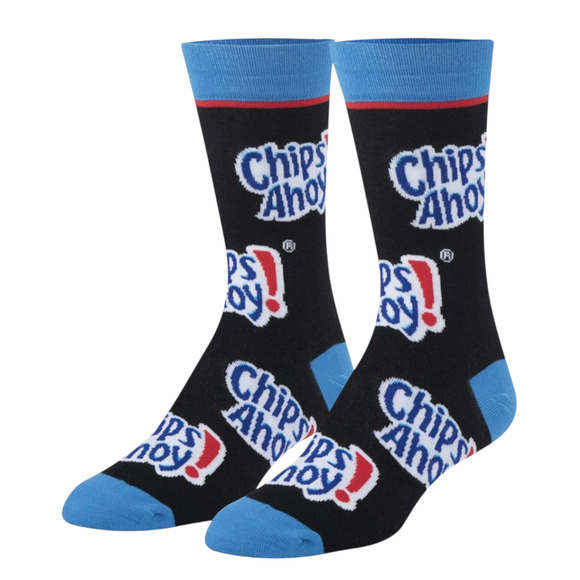 Odd Sox New Novelty M&Ms and Chips Ahoy crew socks - Picture 2 of 9